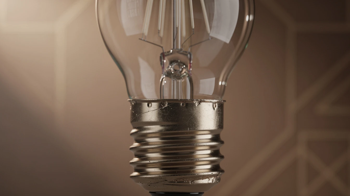 Douille d'ampoule décorative