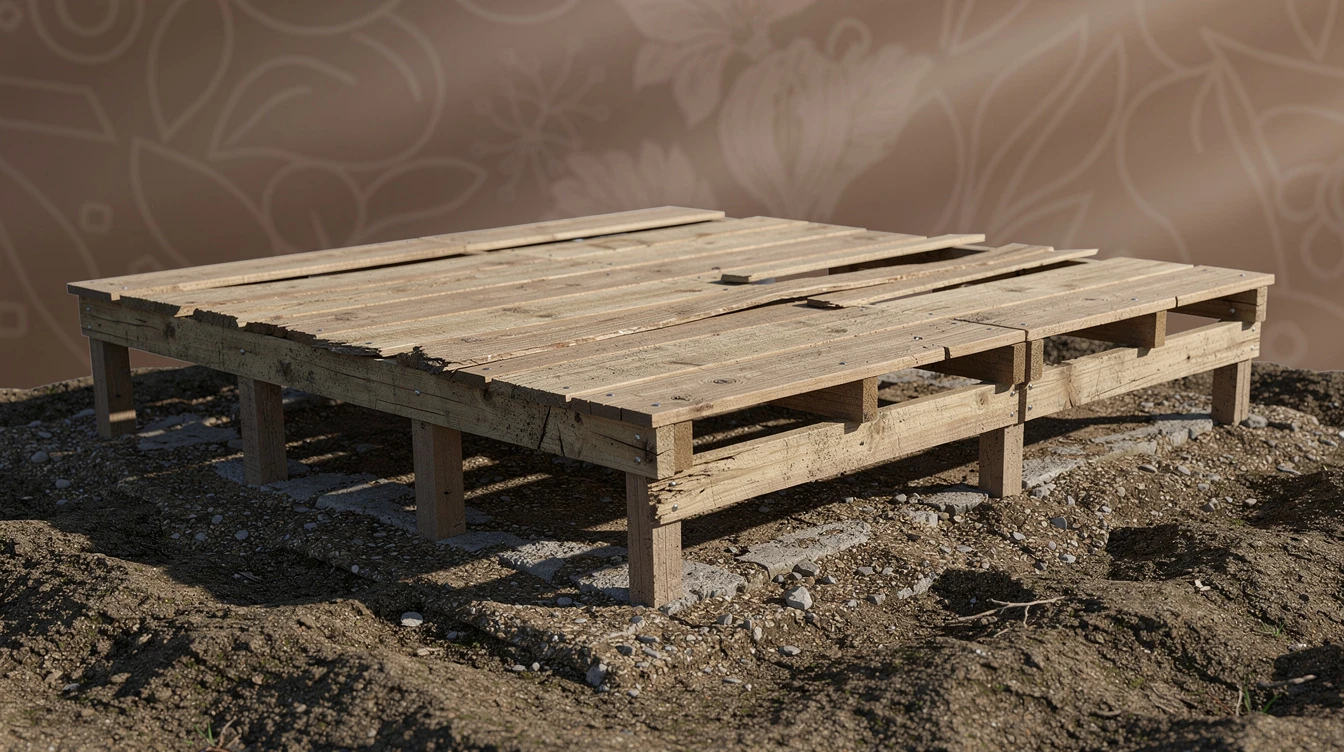 terrasse sur pilotis