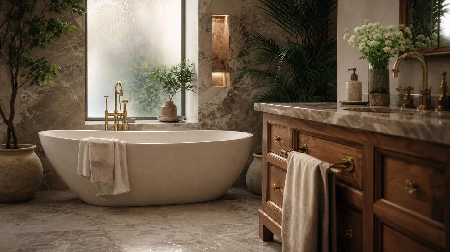 Salle de bain italienne